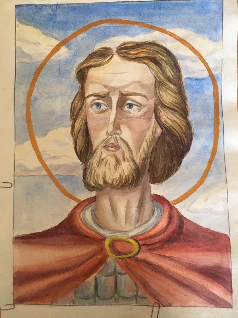 Наследие Святого благоверного князя Александра Невского рисунок