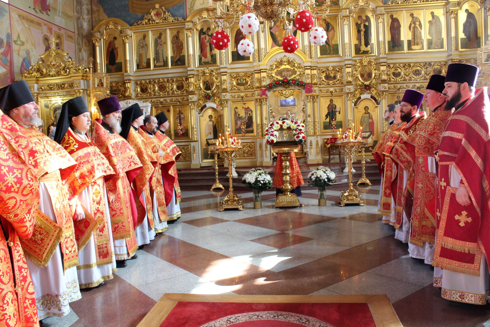 Абакан Пасха в Преображенском соборе