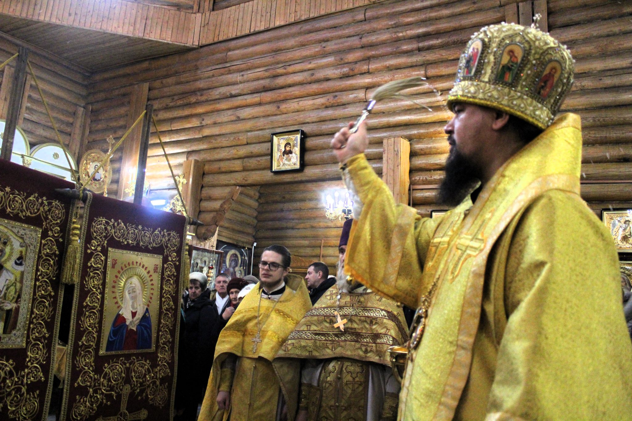 Омск казачий Никольский собор иконостас